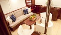 Sailing yacht Annagine - Lower Salon seating 2
